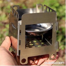 Outdoor Stove Lightweight Folding Wood Stove Pocket Outdoor Cooking Camping